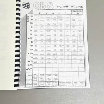 Oberheim OB-8 OB8 Analog Synth - 2nd Ed 1983 Owner's Manual Bild 6