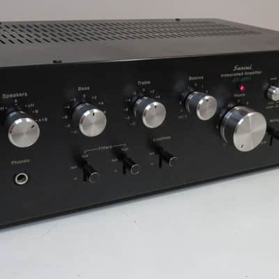 SANSUI AU-4900 INTEGRATED AMPLIFIER WORKS PERFECT SERVICED FULLY RECAPPED image 2