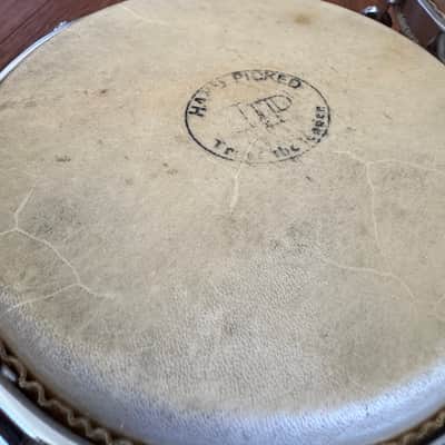 RARE! Vintage 1970s LP Bongos Palisades Park NJ Bongo Drums w/Case image 5