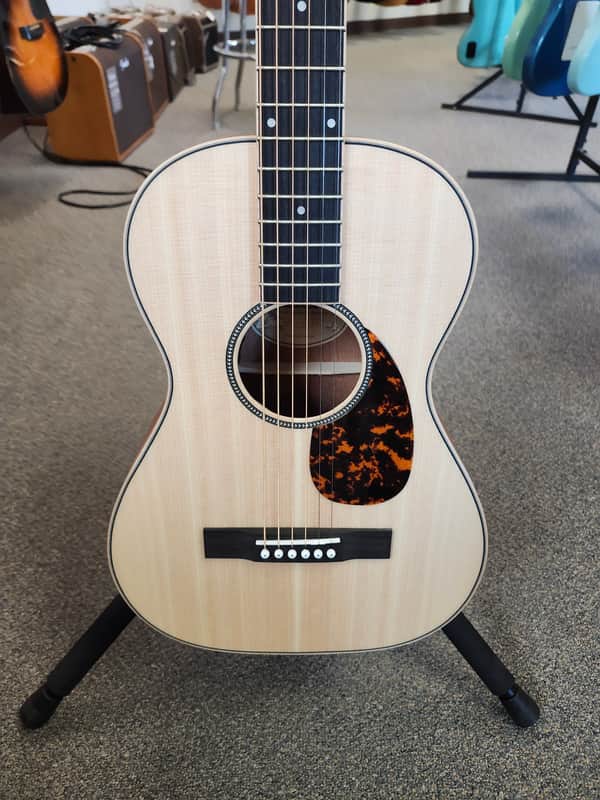 New Larrivee P-03E Parlor Acoustic Guitar - Natural Satin with Pickup and Hardshell Case image 1