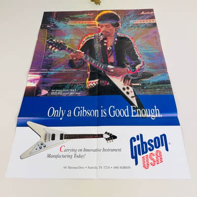 Gibson Lot of 244 Artist Posters- The Earning Potential is Incredible! 1993 image 8