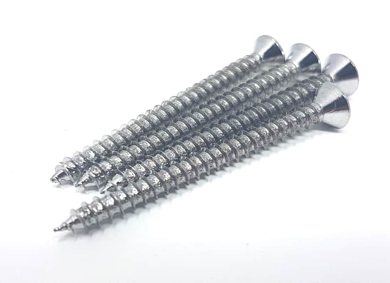 Brio Neck Plate Attachment Screws Pack of 50 Chrome image 1