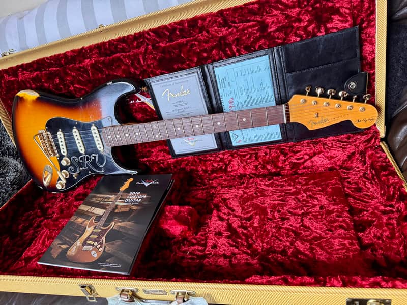 STEVIE RAY VAUGHAN SIGNATURE CUSTOM SHOP STRATOCASTER® RELIC® WITH CLOSET CLASSIC HARDWARE