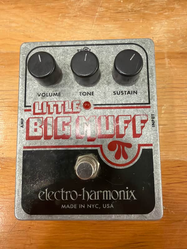 Electro-Harmonix Little Big Muff Pi Distortion / Sustainer 2006 - Present - Gray / Black / Red image 1