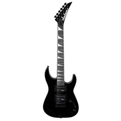 Jackson JS Series Dinky Minion JS1X, Amaranth Fingerboard, Gloss Black (Used) image 2