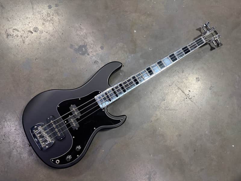 Electrical Guitar Company G&L SB-2 with aluminum neck and block inlays 2025 - Polished aluminum and matte black image 1