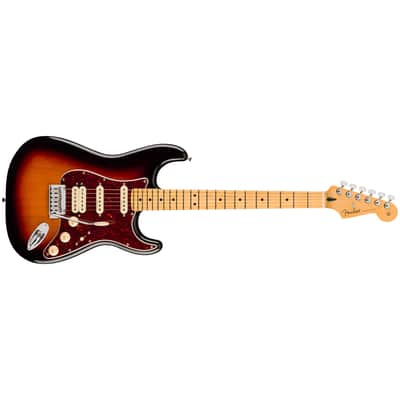 Player II Modified Stratocaster HSS Maple 3-Color Sunburst Fender image 2