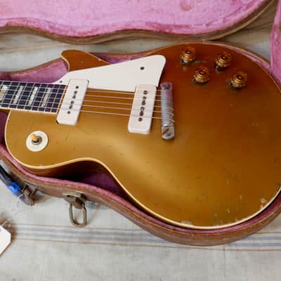 Gibson Les Paul Standard 1954 - Goldtop (All Gold) image 15