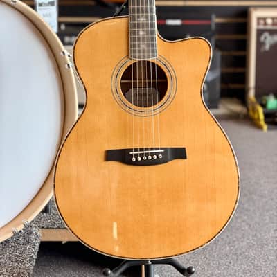 PRS SE A40E Angeles Acoustic Electric Guitar, Natural image 1