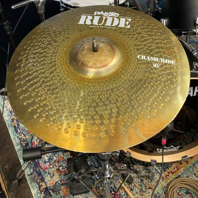 David Garibaldi's Tower of Power, Paiste 16" Rude Series Crash/Ride Cymbal, Unused 1300g 1980s image 2