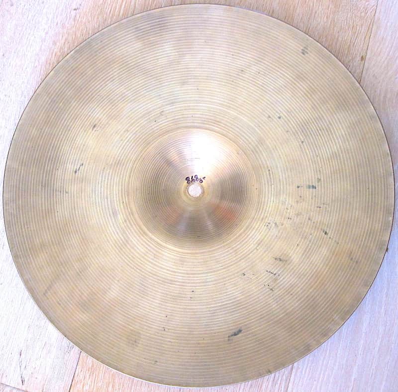 14" Zildjian Avedis Paper-Thin Hihat Cymbal - Vintage image 1