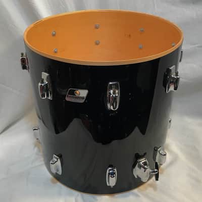 Ludwig Rocker  '88 16x16  Black Floor tom American Made w/legs image 5