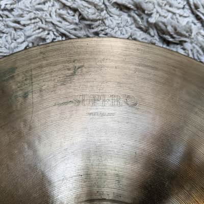 PAISTE SUPER PAPER THIN TOP HI HAT 13" image 3
