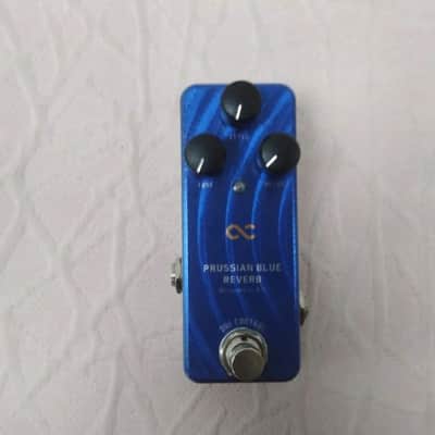 One Control Prussian Blue Reverb Pedal (the latest finish!) image 2