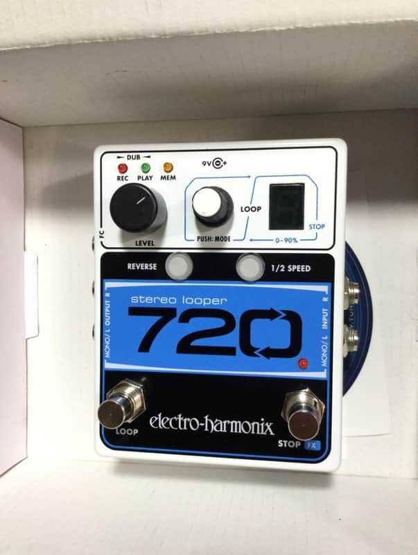 EHX Electro-Harmonix 720 Stereo Looper Pedal image 1