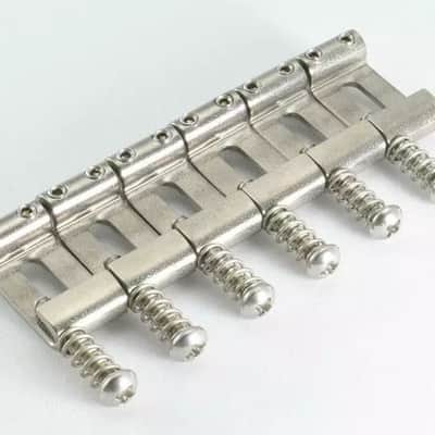 KTS Titanium American Series/DLX Bridge Saddles~Offset~2 1/16"~Strat-Tele~JP~New image 3