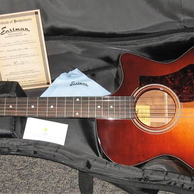 Eastman AC222CE-DLX-GB Acoustic Electric Guitar w/Case 2025 - Goldburst image 11