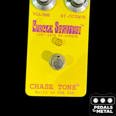 Chase Tone Purple Stardust Hi-Octave Reissue 2022 - Yellow - X18895 image 1