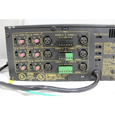 Yamaha XM6150 6 Channel Power Amp | Reverb