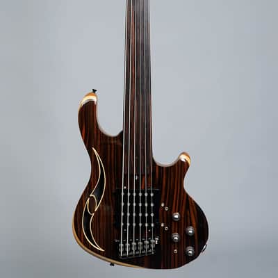 Enfield Cannon 6 Fretless Custom Shop - Natural image 7