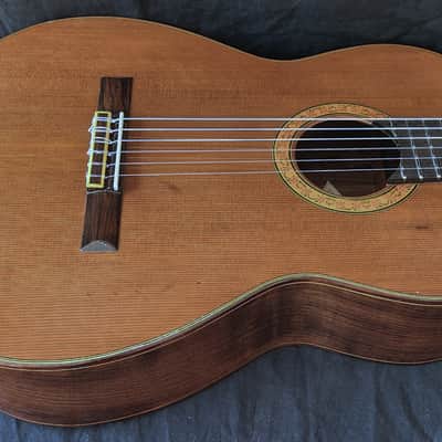 1979 Michael Gee Rosewood and Cedar English Made Classical Guitar image 9