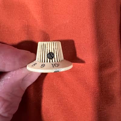 Vintage Fender Jazzmaster 1965-66 - White Tone Knob image 3