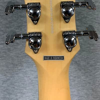 D'Angelico Premier Bedford SH Semi-Hollow - Sky Blue with Tremelo and Gig Bag image 9