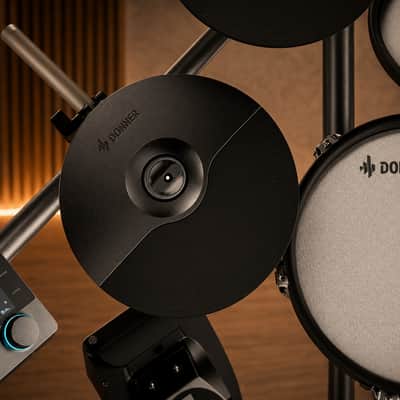 🥁OFFER!🥁 Donner DBEAT Electronic Drum Kit~ Touchscreen~ Mesh Pads + FREE Mat! image 4
