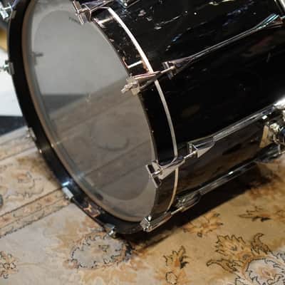 Tama ArtStar II Drum Set Black Lacquer - 1990s - 10-11-12-13-14-16-18-22-24 image 5