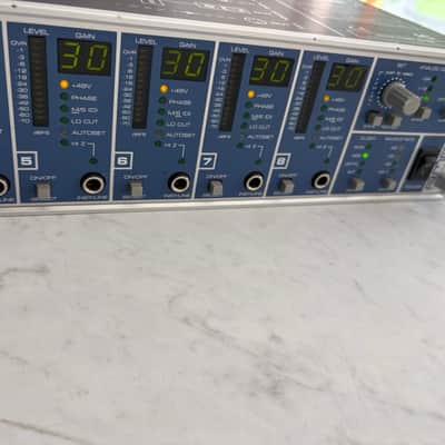 RME Micstasy 8-Channel Mic Preamp and A/D Converter 2010s - Blue image 4
