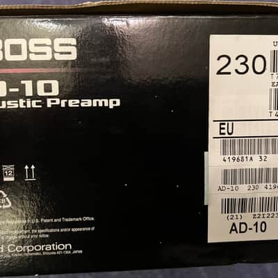 Boss AD-10 Acoustic Preamp/DI/Looper image 4