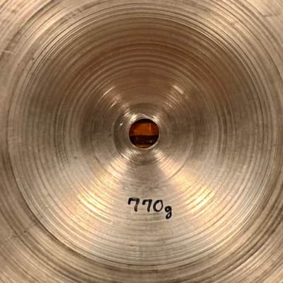 14" Zildjian A 1960s Hi-Hat Cymbal Pair 770g/840g *Video Demo* image 7