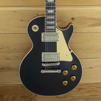 Gibson Custom Shop Murphy Lab '57 Les Paul Blacktop Reissue Ultra Light Aged. MINT!!! 8lbs ONLY! Carmelita neck. Historic Medium Jumbo Frets M2M Made To Measure image 1