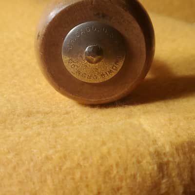 Vintage LUDWIG & WFL Wood BEATER for BASS DRUM Pedal * SPEED KING * 1940s 1950s 1960s image 4