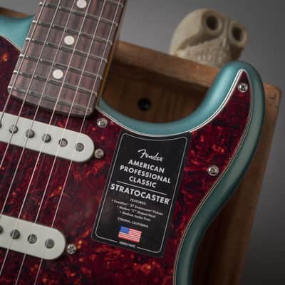 Fender American Professional Classic Stratocaster Faded Sherwood Green Metallic (new) image 10
