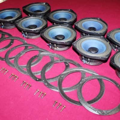 Bose 901 Series V, VI Drivers Perfect cond Set of 9 W/Gaskets and screws image 2