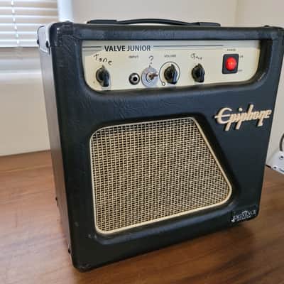 Epiphone Valve Junior Combo Amp Modded Tube Amp Combo w/ Eminence Speaker – Tested Working image 3