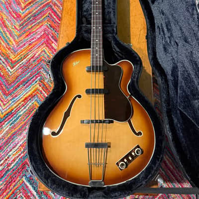 Hofner 500/5 "Reeperbahn" Bass 1959 Reissue Stuart Sutcliffe Beatle Model Super Rare image 2