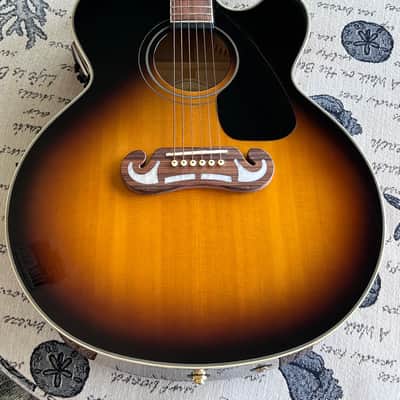 Epiphone EJ200SCE/VS 2019-2020 - Vintage Sunburst image 2