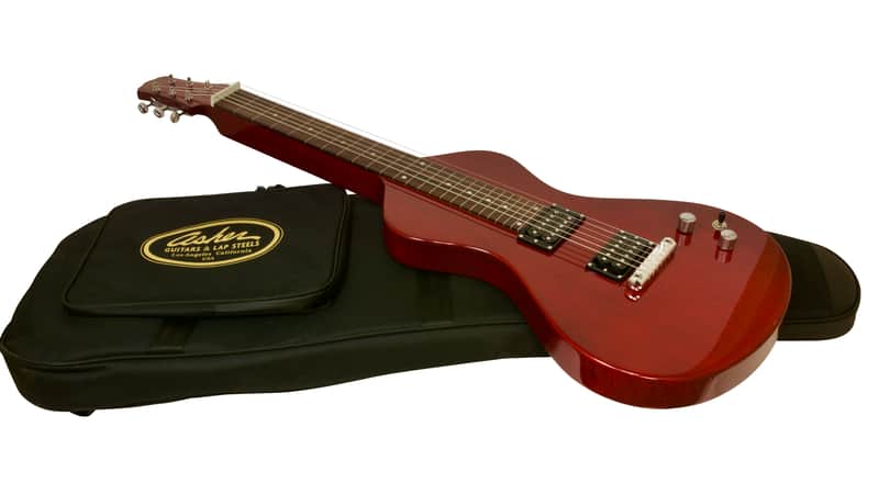 2025 Electro Hawaiian ® Junior Trans Cherry With Gig Bag! image 1
