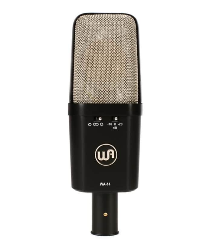 Warm Audio WA-14 Multipattern Brass Capsule Condenser Microphone image 1