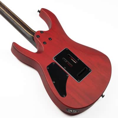 EART EXP-H6-ULTRA, Roasted Bookmatch Mahongay,24 Stainless Steel Frets image 4