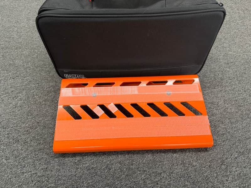 Gator GPB-LAK-OR Small Aluminum Pedal Board with Carry Bag 2010s - Orange image 1