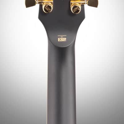 ESP LTD EC-1000 Deluxe Series Electric Guitar, Vintage Black image 8