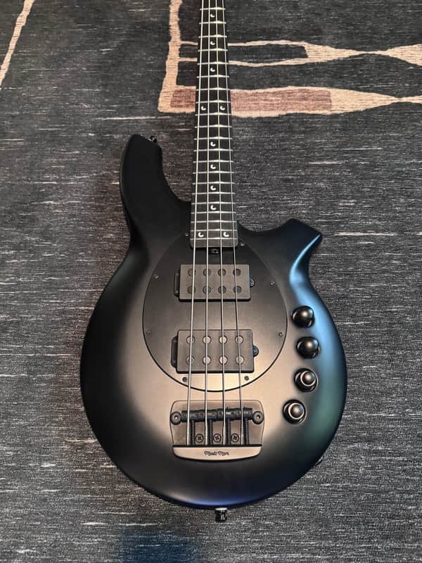 Ernie Ball Music Man Bongo 4 HH 2024 - Stealth Black
