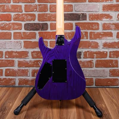 ESP The Mirage See-Thru Purple 1995 w/Hardshell Case image 7