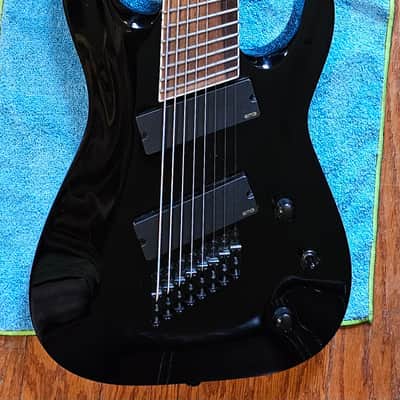 Jackson X Series SLAT8 MS Soloist Archtop with Rosewood Fretboard 2017 - 2018 - Gloss Black image 1