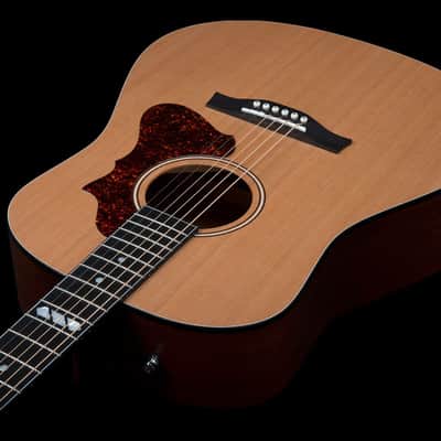 Godin Metropolis Natural - Solid Cedar top - Dreadnought Acoustic Electric Guitar - LR Baggs Electronics - Gig Bag included image 6
