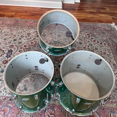 Vintage 3ply Ludwig Bonham Kit 26,14,16,18! image 6