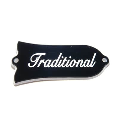 Engraved Traditional Truss Rod Cover fits Gibson Les Paul image 1